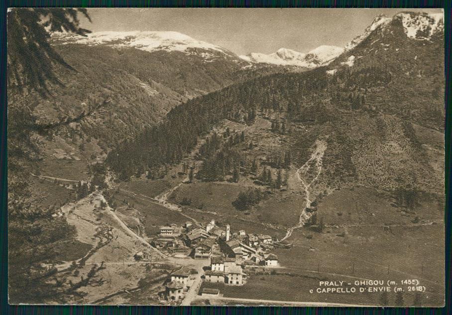 Torino Prali Ghigou Cappello d'Envie FG cartolina MZ2281 – fronte