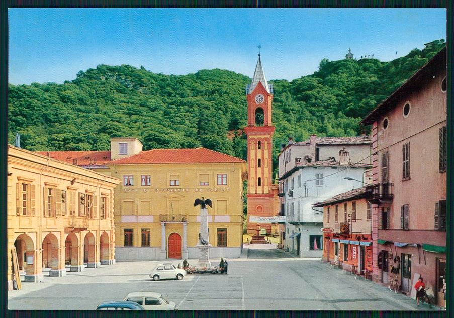 Torino Cavour Palazzo Comunale Auto Foto FG cartolina MZ2296 – fronte