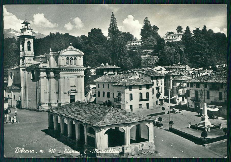 Torino Bibiana Piazza San Marcellino Foto FG cartolina MZ2301 – fronte
