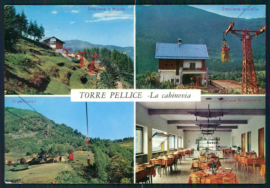 Torino Torre Pellice Cabinovia Foto FG cartolina MZ2306 – fronte