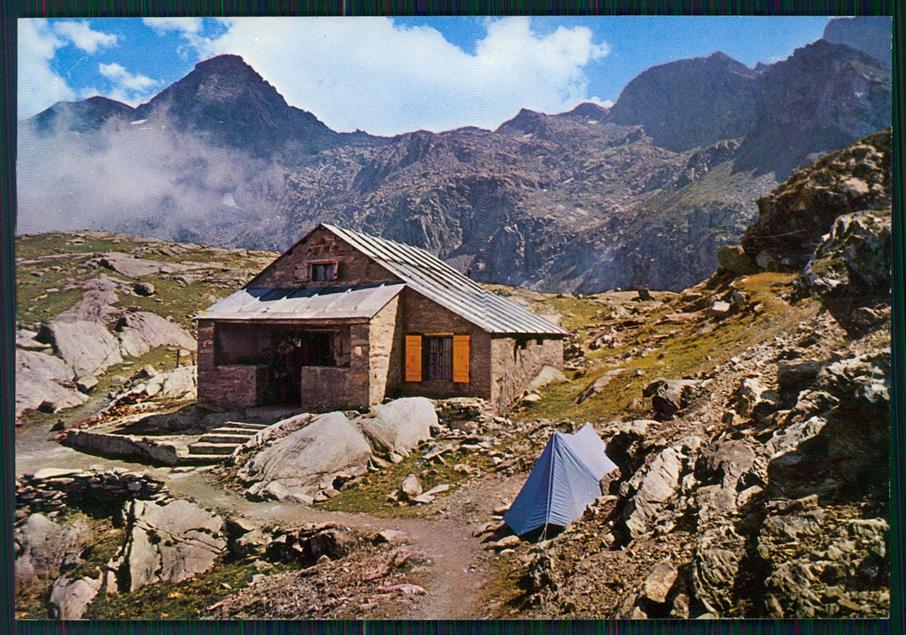 Torino Alta Val Pellice Rifugio Uget Cai Foto FG cartolina MZ2321 – fronte