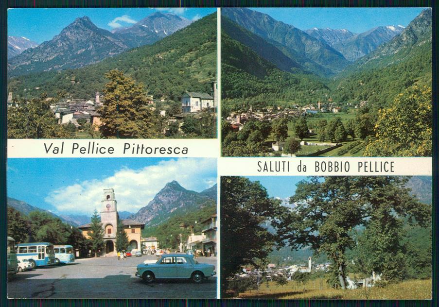 Torino Bobbio Pellice Saluti da Foto FG cartolina MZ2323 – fronte