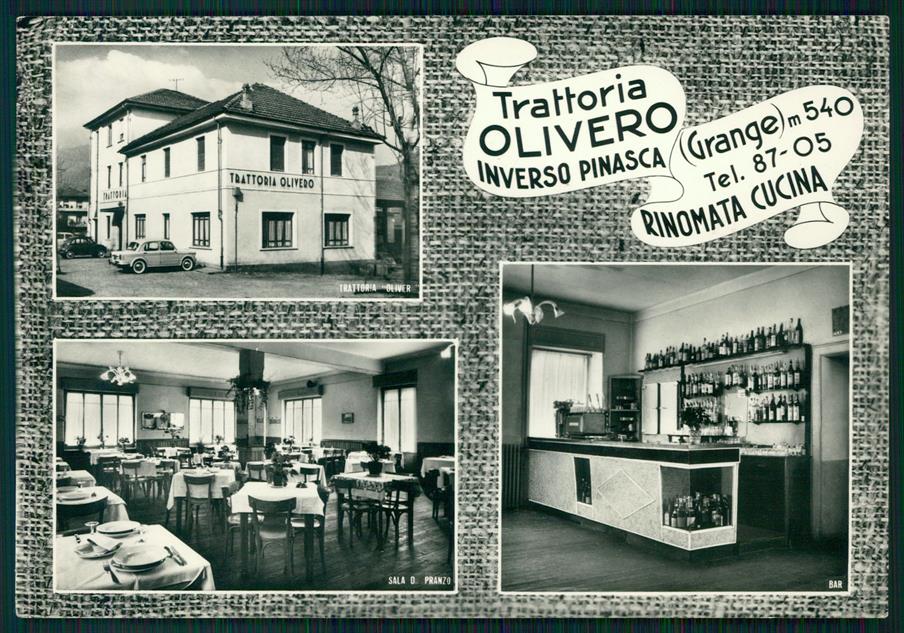 Torino Inverso Pinasca Grange Pubblicitaria Foto FG cartolina MZ2331 – fronte