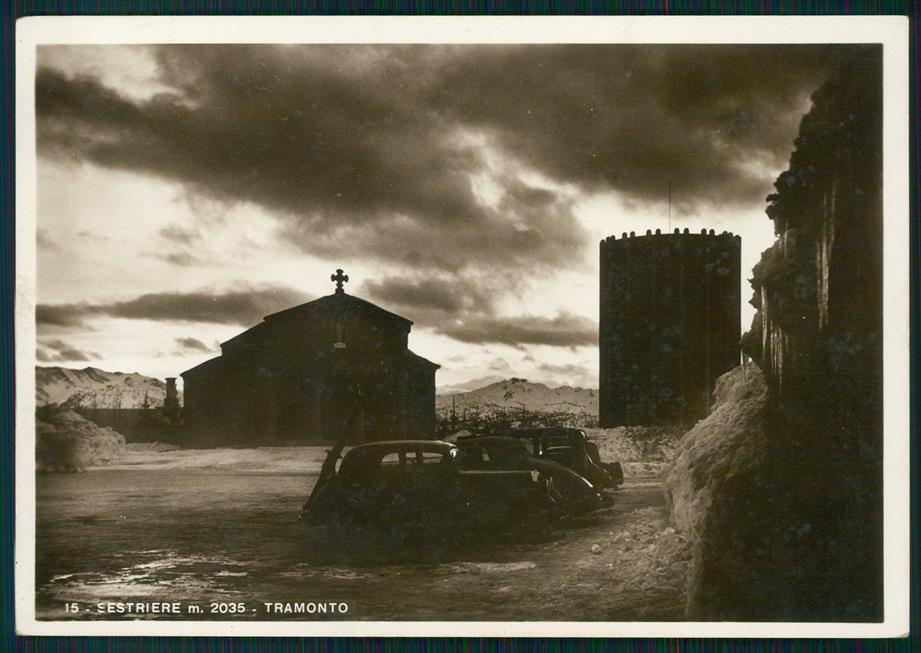Torino Sestriere Auto Foto FG cartolina MZ2370 – fronte