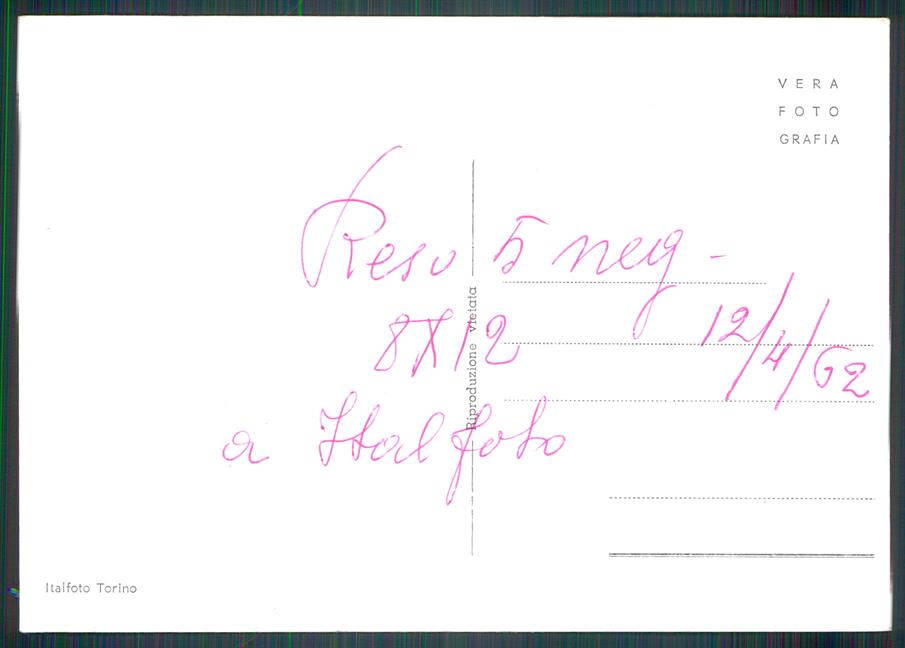 Torino città Pubblicitaria Trasporti Salvi Muzio Foto FG cartolina MZ2392 – retro