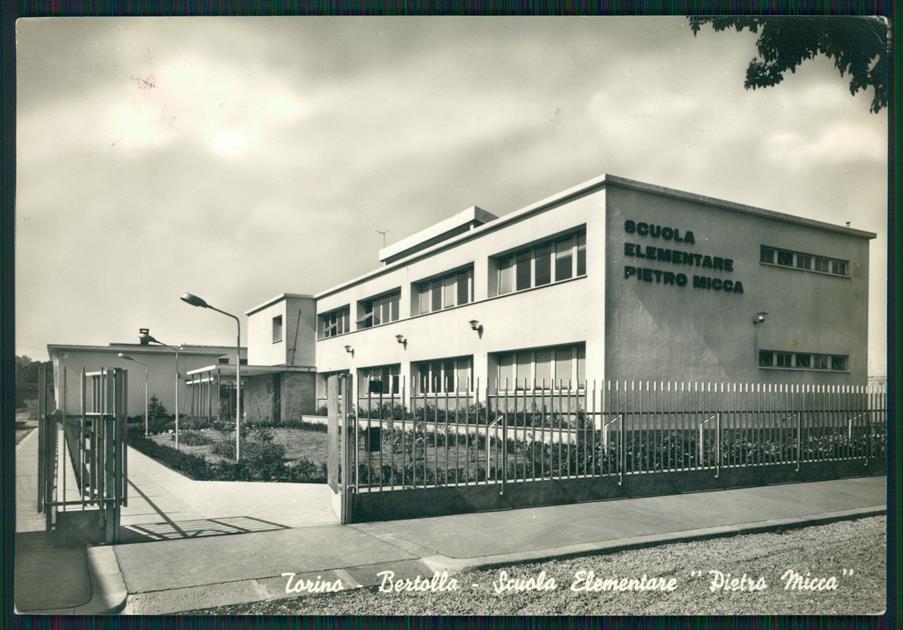 Torino Bertolla Scuola Foto FG cartolina MZ2394 – fronte
