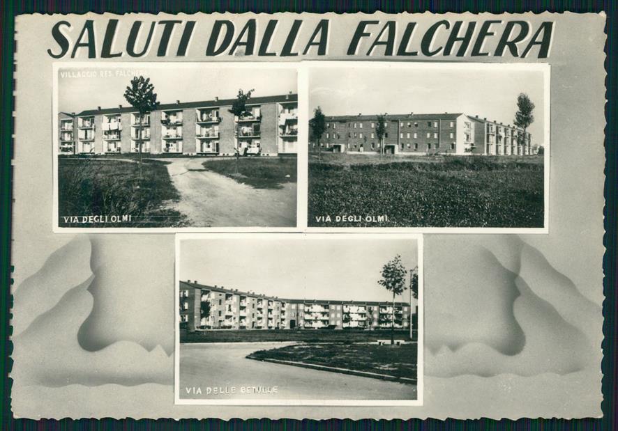 Torino Falchera saluti da Foto FG cartolina MZ2404 – fronte