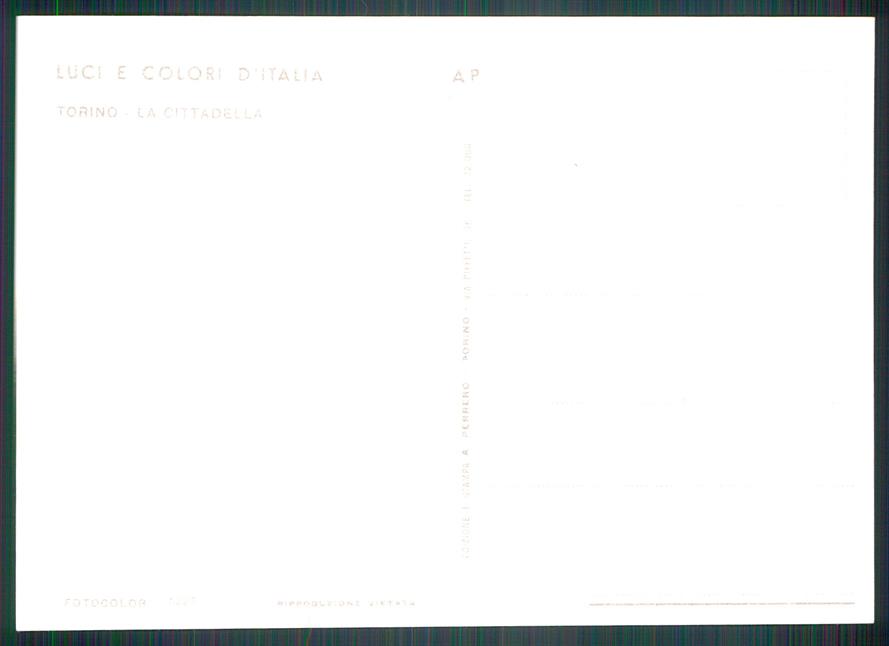 Torino città La Cittadella Foto FG cartolina MZ2413 – retro