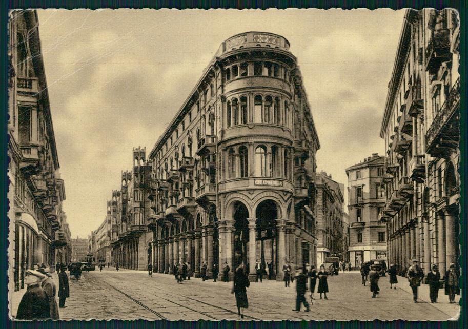 Torino città Via Pietro Micca FG cartolina MZ2454 – fronte