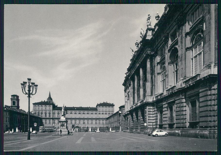 Torino città Piazza Castello Palazzo Reale FG cartolina MZ2480 – fronte