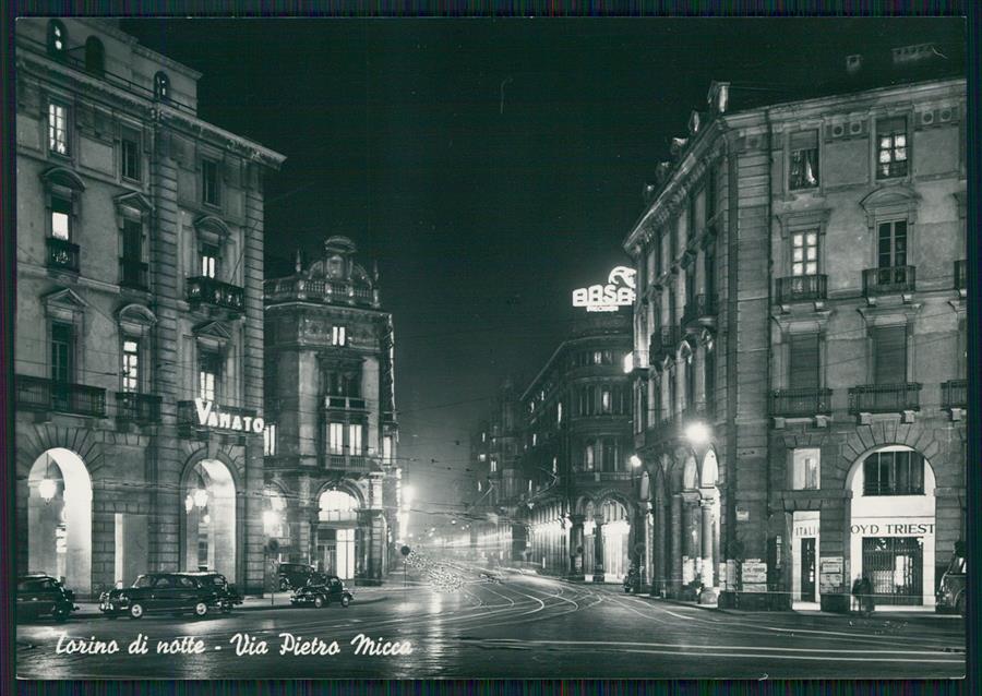 Torino città Via Pietro Micca Auto Foto FG cartolina MZ2488 – fronte