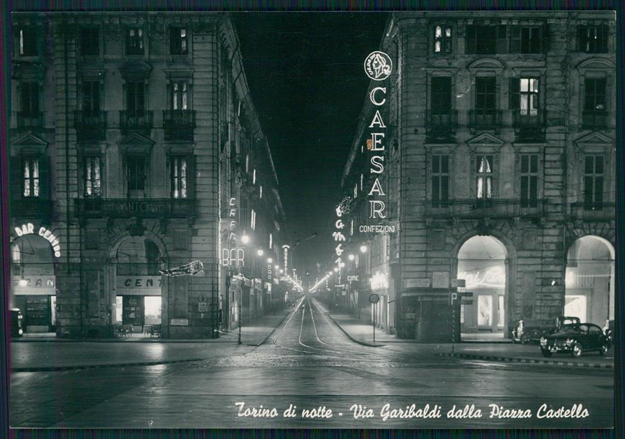 Torino città Via Garibaldi Foto FG cartolina MZ2489 – fronte