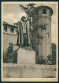 Torino città Monumento Emanuele Filiberto Duca d'Aosta PIEGA FG cartolina MZ2499 – fronte