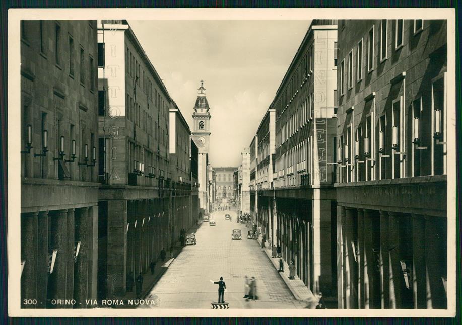 Torino città Via Roma Nuova Auto Foto FG cartolina MZ2547 – fronte