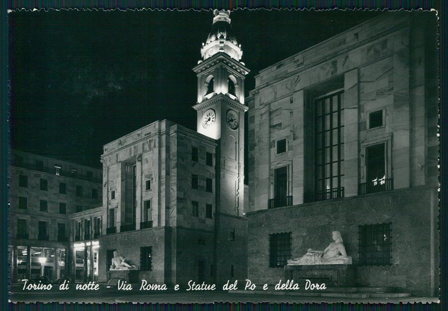 Torino città Via Roma Foto FG cartolina MZ2551 – fronte