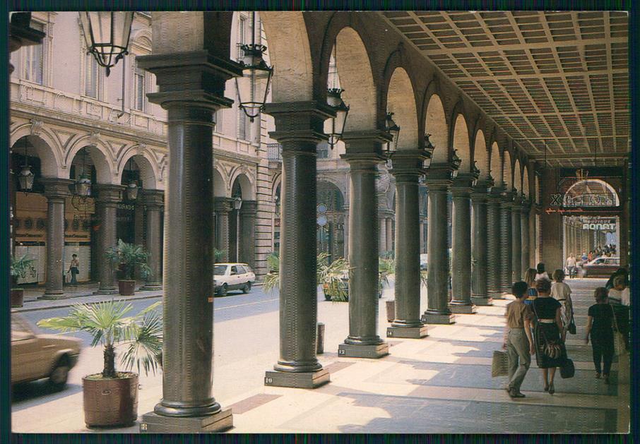 Torino città Via Roma Portici Foto FG cartolina MZ2559 – fronte