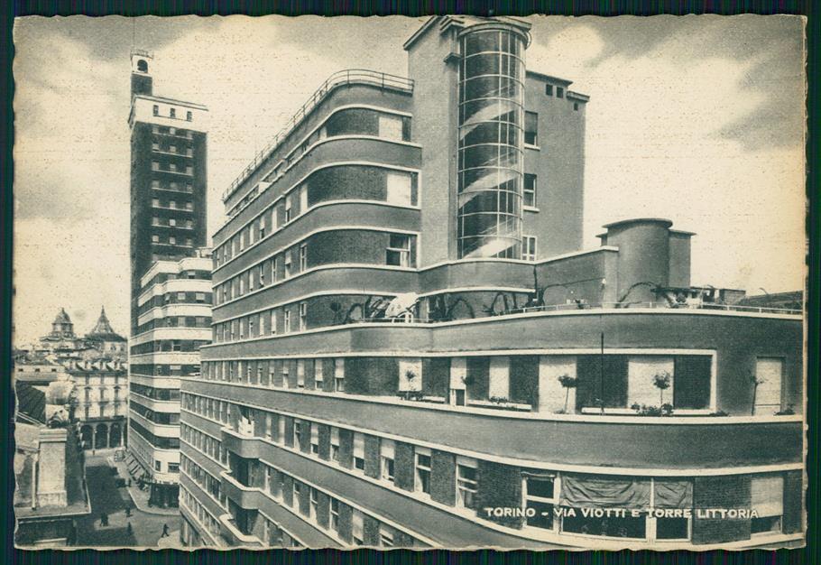 Torino città Via Viotti FG cartolina MZ2567 – fronte