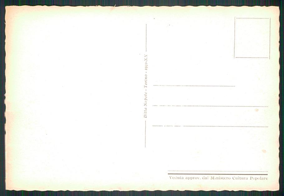 Torino città Via Viotti FG cartolina MZ2567 – retro