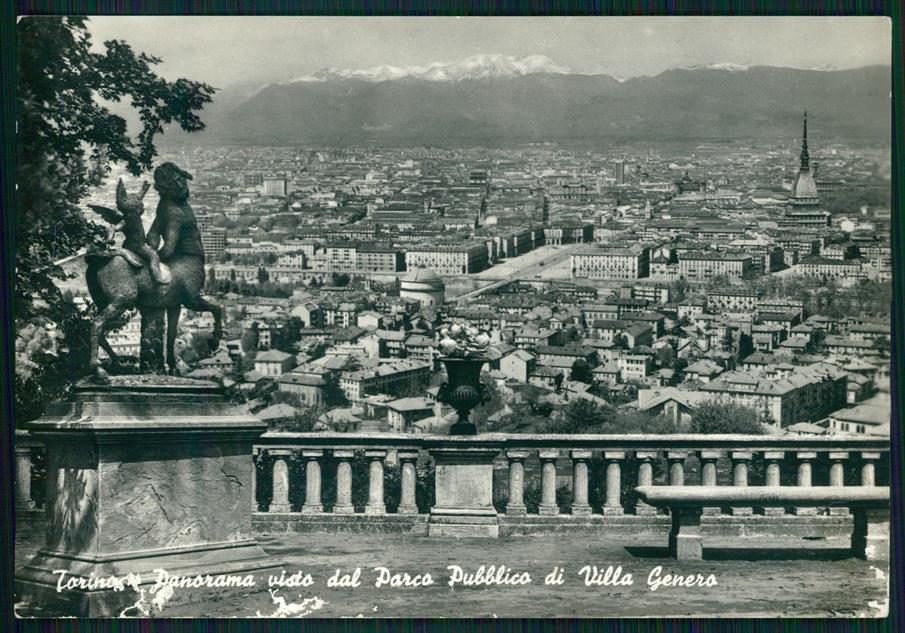 Torino città Parco Pubblico Villa Genero Foto FG cartolina MZ2625 – fronte