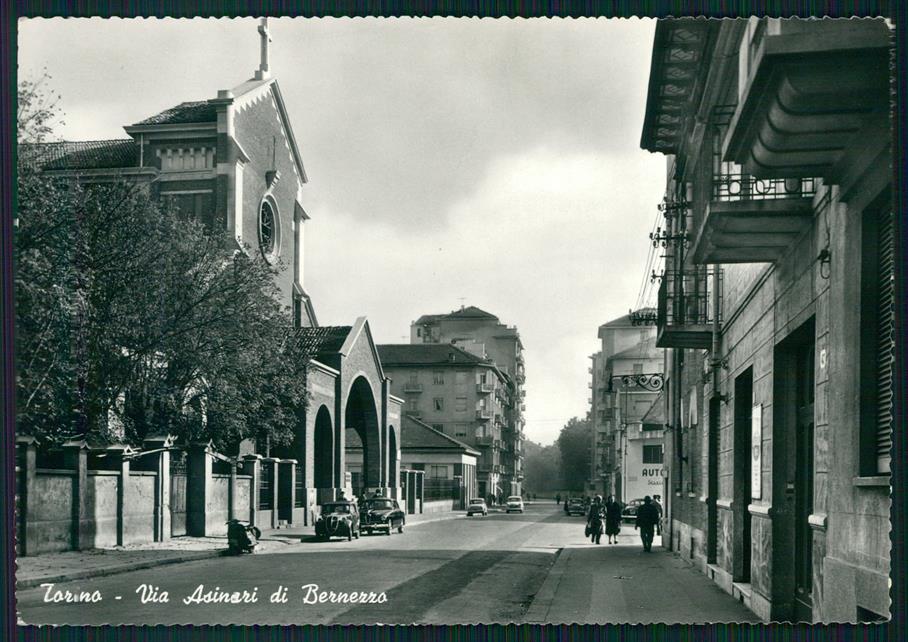 Torino città Via Asinari di Bernezzo Auto Foto FG cartolina MZ2639 – fronte