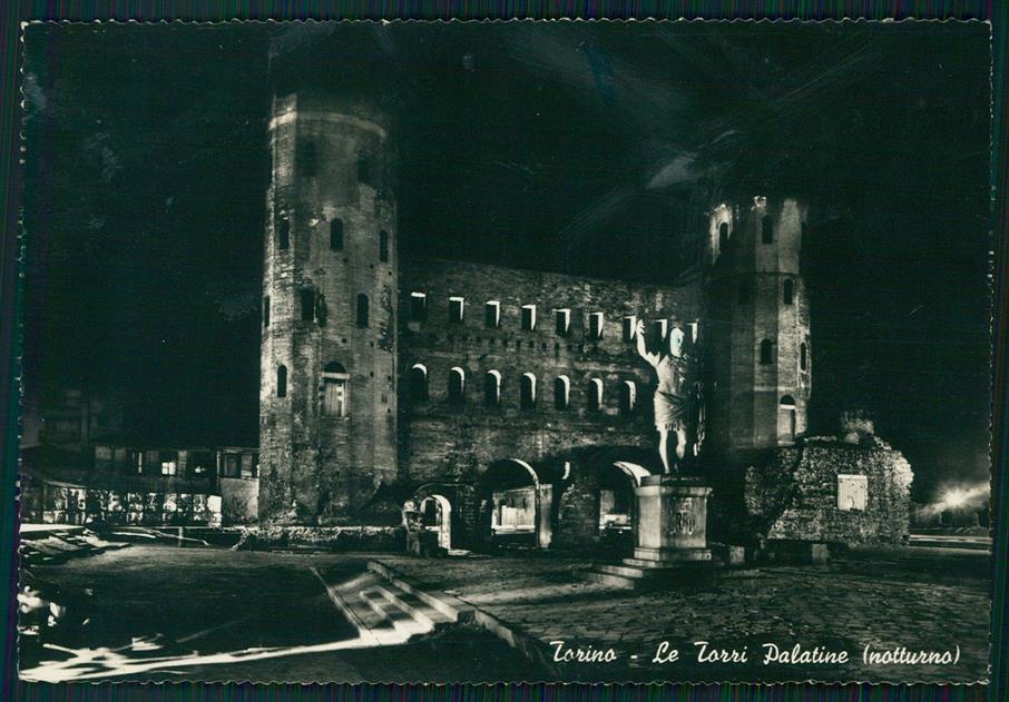 Torino città Trorri Palatine Foto FG cartolina MZ2644 – fronte