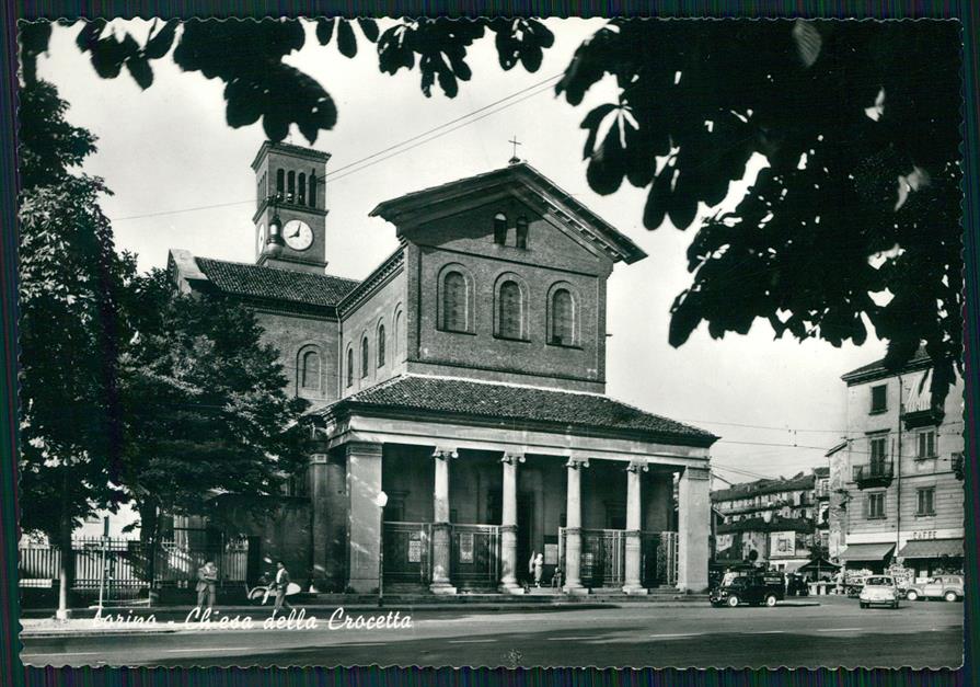Torino città Chiesa della Crocetta Foto FG cartolina MZ2658 – fronte