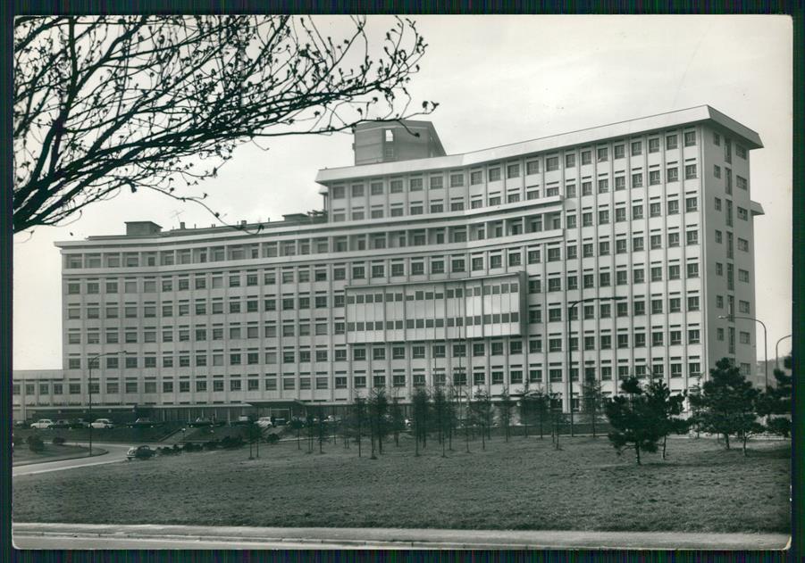 Torino città Piazza Polonia Clinica Universitaria Foto FG cartolina MZ2730 – fronte
