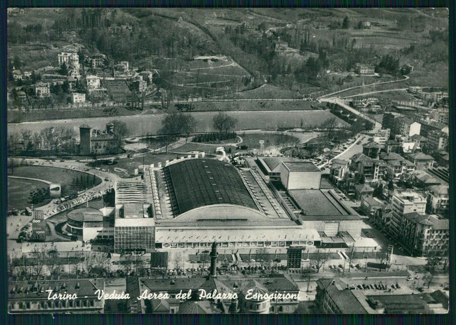 Torino città Palazzo Esposizioni Foto FG cartolina MZ2743 – fronte