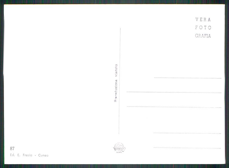 Cuneo San Damiano Macra Foto FG cartolina MZ2756 – retro