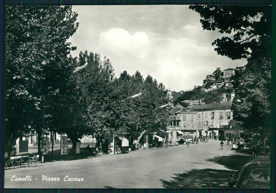 Asti Canelli Piazza Cavour Foto FG cartolina MZ2767 – fronte