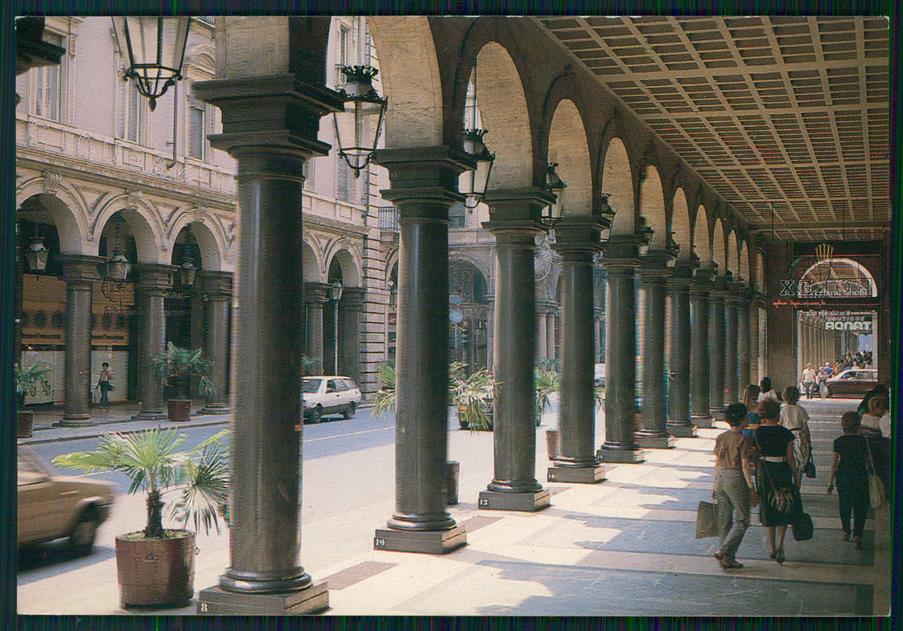 Torino città Via Roma Portici Auto Foto FG cartolina MZ2777 – fronte