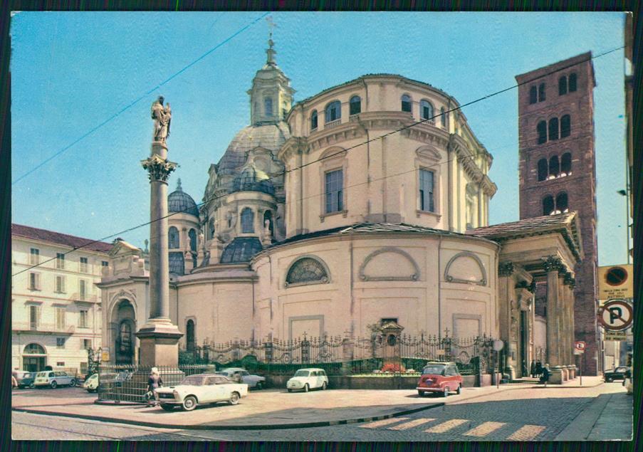 Torino città Chiesa della Consolata Auto Foto FG cartolina MZ2788 – fronte