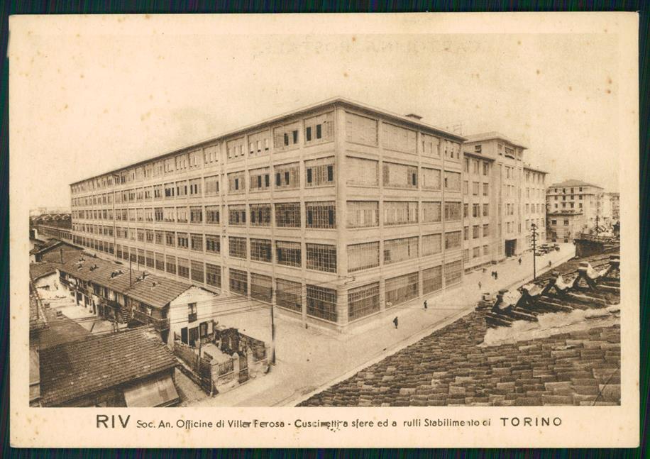 Torino Città Officine di Villar Perosa FG cartolina MZ2811 – fronte