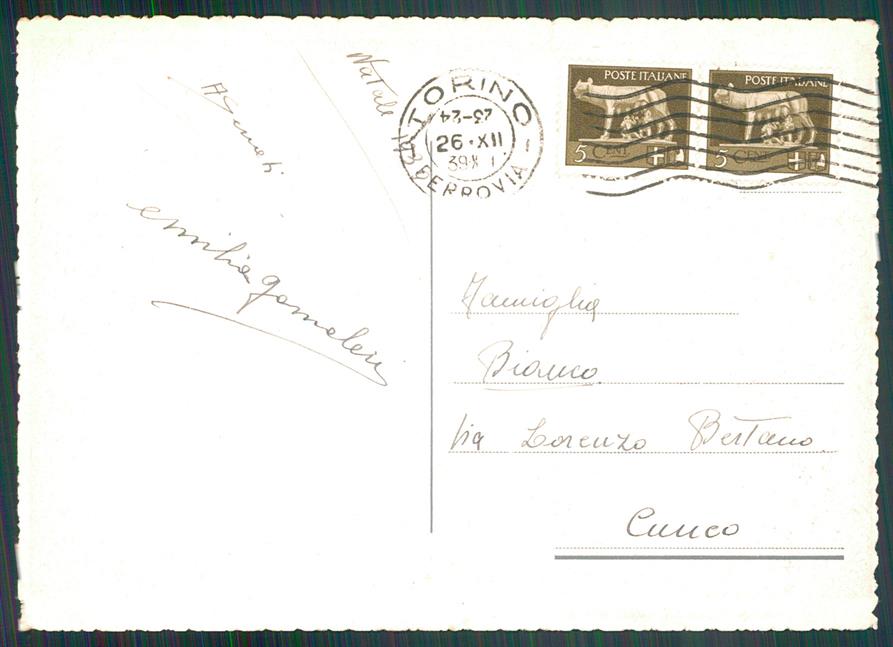 Torino città Largo della Via Roma STRAPPINO FG cartolina MZ2862 – retro