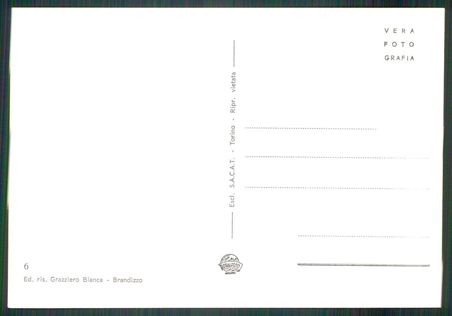 Torino Brandizzo Scuole Elementari Foto FG cartolina MZ2868 – retro