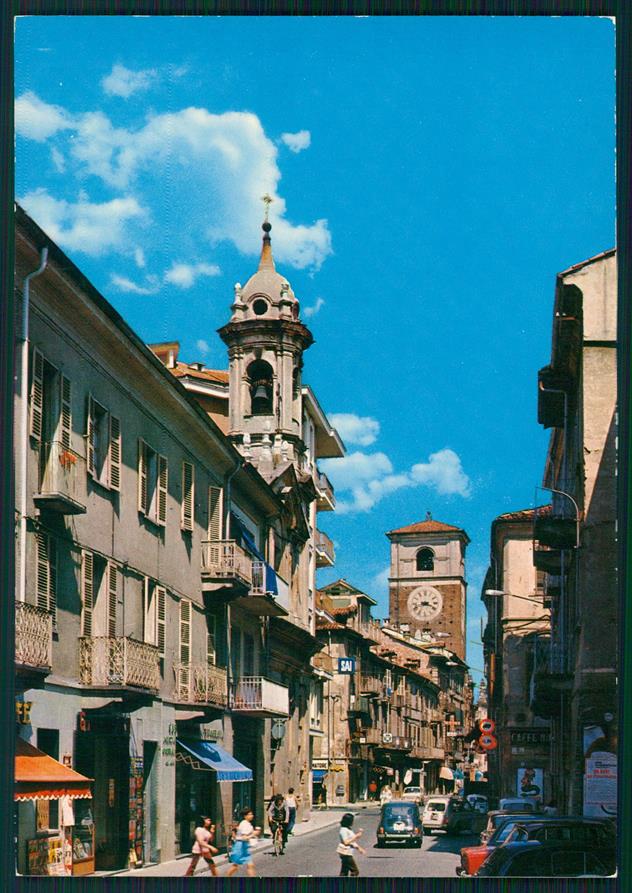 Torino Chivasso Via Torino Auto Foto FG cartolina MZ2880 – fronte