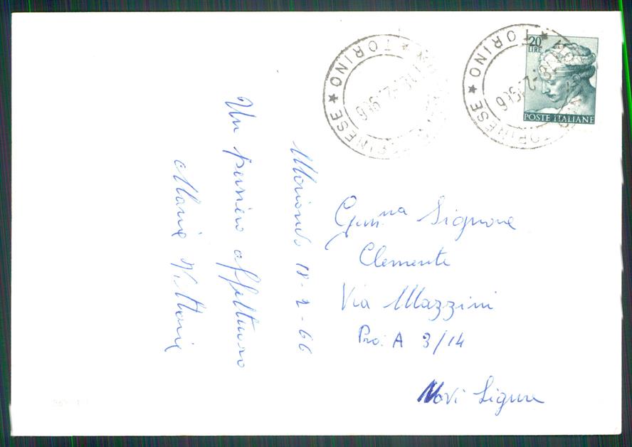 Torino Moriondo Torinese Foto FG cartolina MZ2900 – retro