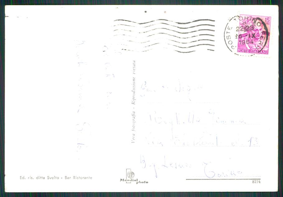 Torino Piazzo Torinese Foto FG cartolina MZ2901 – retro