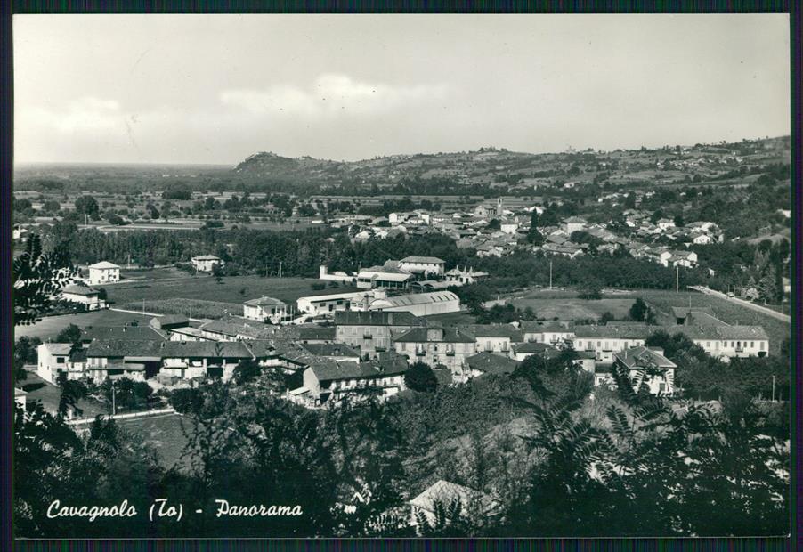 Torino Cavagnolo PIEGA Foto FG cartolina MZ2904 – fronte
