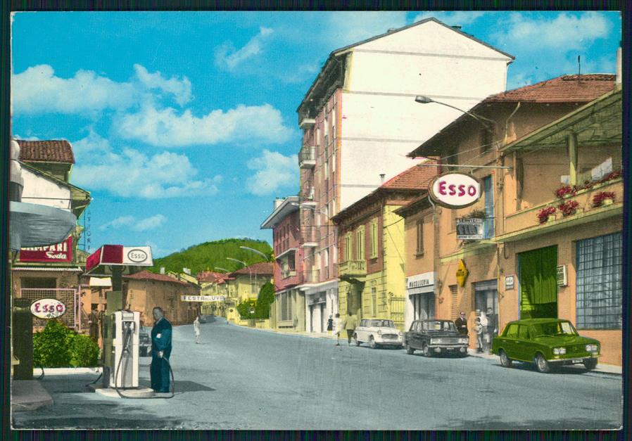 Torino Caluso Piazza Mazzini Auto Foto FG cartolina MZ2908 – fronte