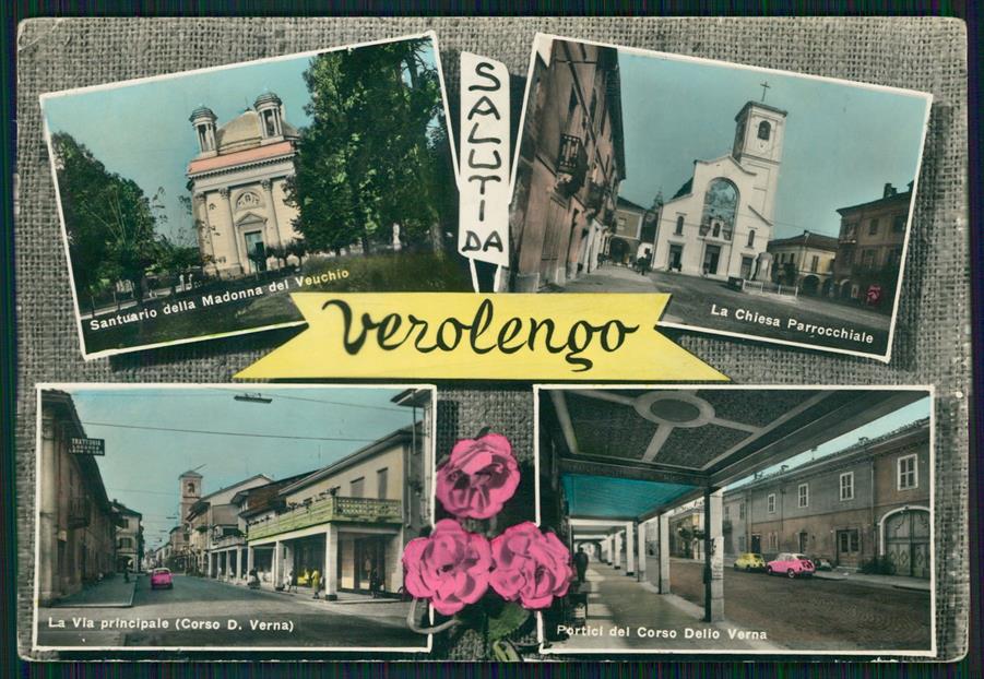 Torino Verolengo Saluti da PIEGA Foto FG cartolina MZ2913 – fronte