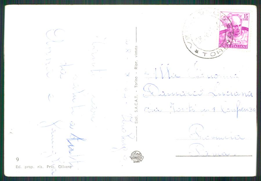 Torino Verolengo Saluti da PIEGA Foto FG cartolina MZ2913 – retro