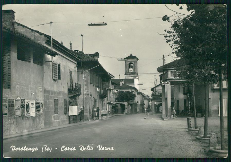 Torino Verolengo Corso Delio Verna Foto FG cartolina MZ2914 – fronte