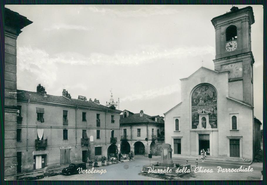 Torino Verolengo Chiesa Parrocchiale Foto FG cartolina MZ2915 – fronte