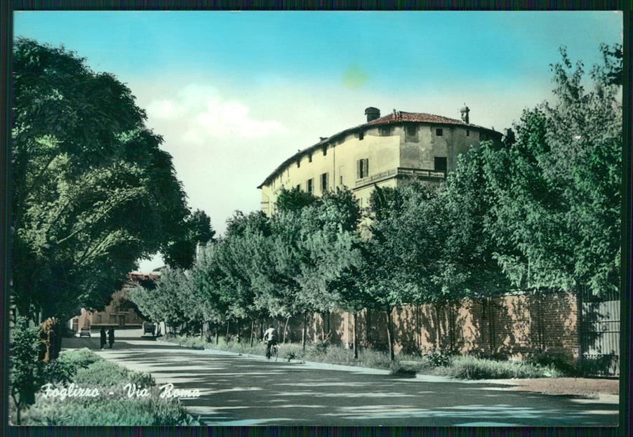 Torino Foglizzo Via Roma Foto FG cartolina MZ2925 – fronte