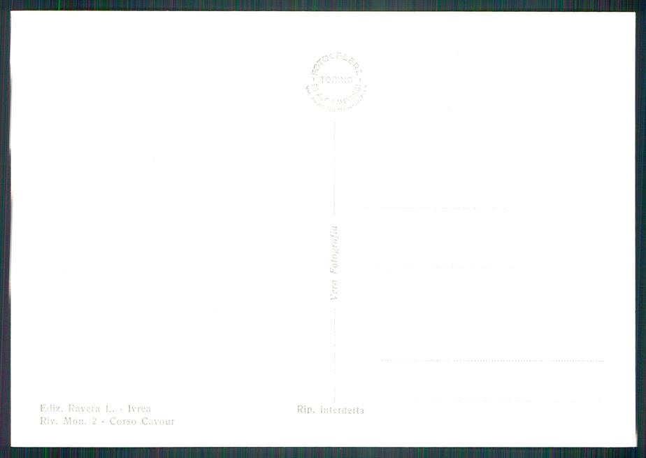 Torino Ivrea Antico Castello Arduino Foto FG cartolina MZ2934 – retro