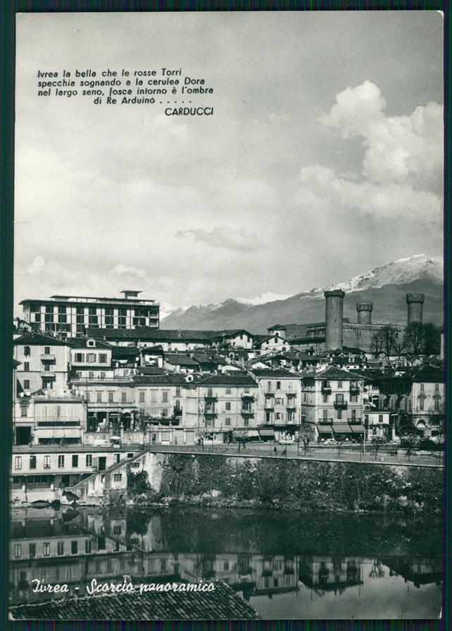 Torino Ivrea Carducci Foto FG cartolina MZ2935 – fronte