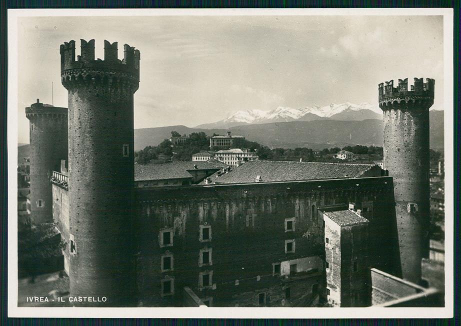 Torino Ivrea Castello Foto FG cartolina MZ2937 – fronte