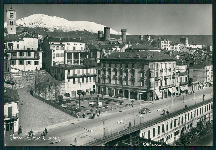 Torino Ivrea Corso Cavour Foto FG cartolina MZ2941 – fronte