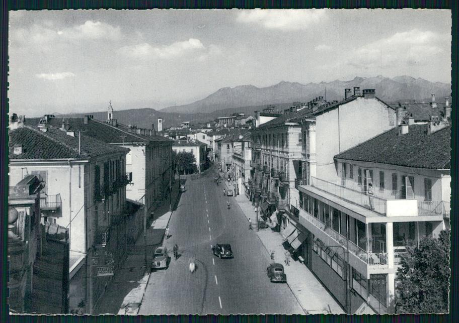 Torino Ivrea Corso Massimo d'Azeglio Auto Foto FG cartolina MZ2942 – fronte